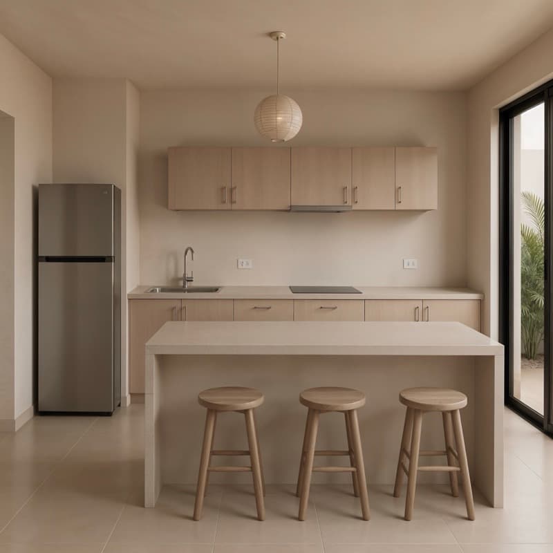 A vacation rental interior, one of many that look alike