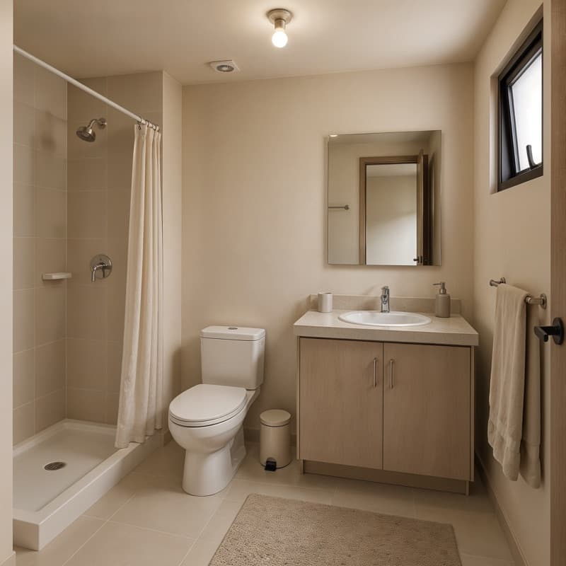 A vacation rental interior, one of many that look alike